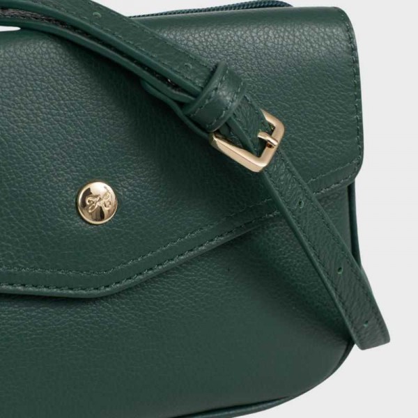 Hexagona - Sac bandoulière en cuir Luna