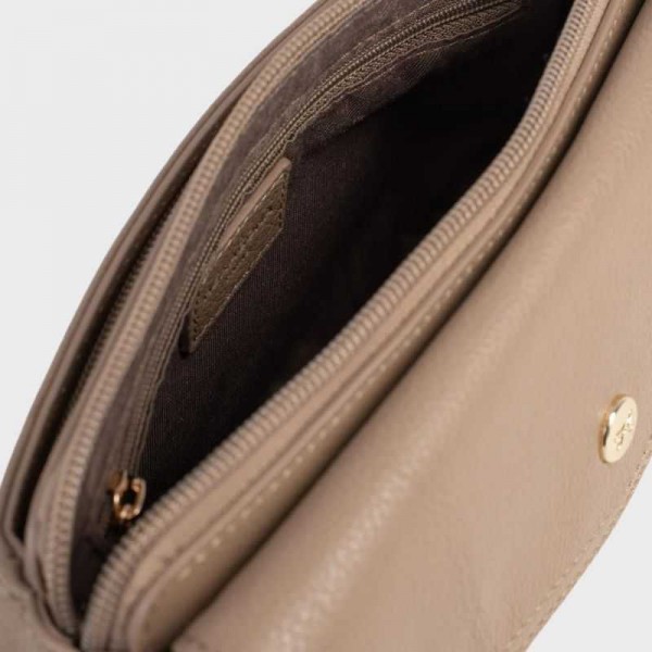 Hexagona - Sac bandoulière en cuir Luna