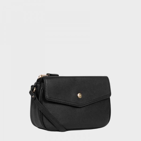 Hexagona - Sac bandoulière en cuir Luna