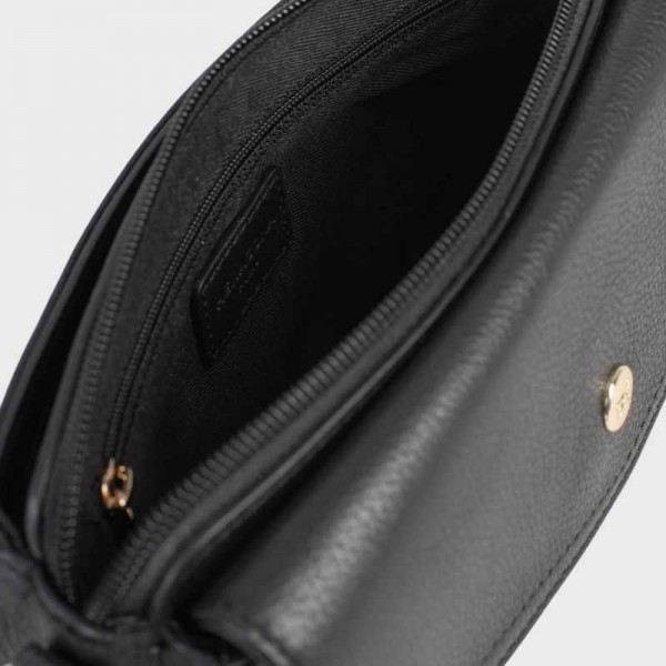 Hexagona - Sac bandoulière en cuir Luna