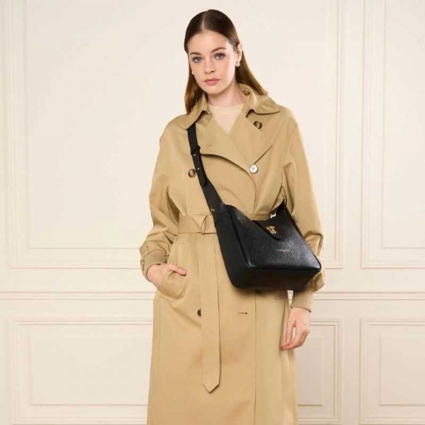 Lancaster - Sac seau en cuir Top...