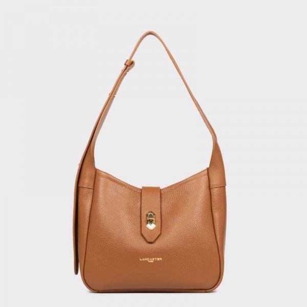Lancaster - Sac seau en cuir Top...