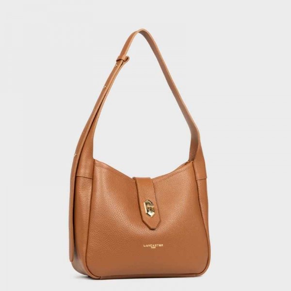 Lancaster - Sac seau en cuir Top...