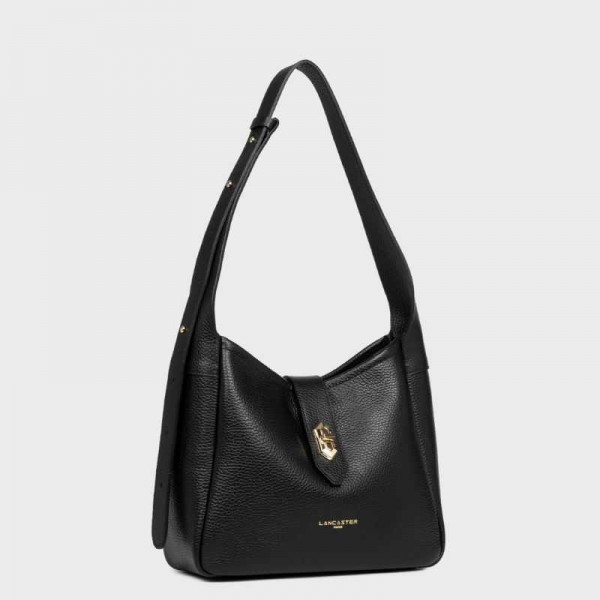 Lancaster - Sac seau en cuir Top...