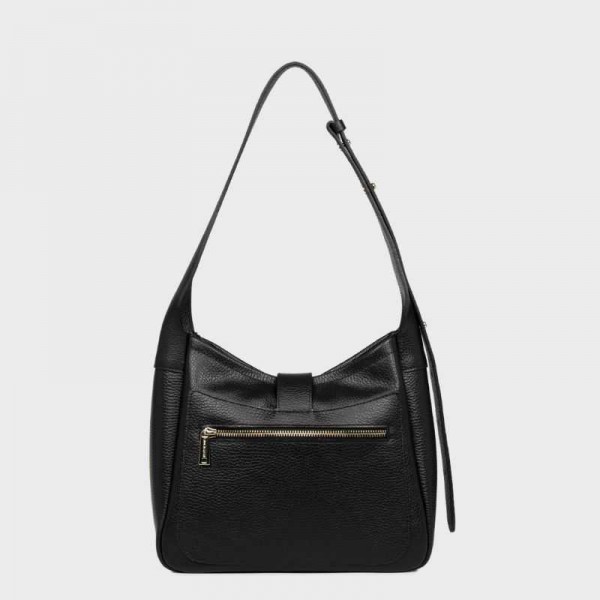 Lancaster - Sac seau en cuir Top...