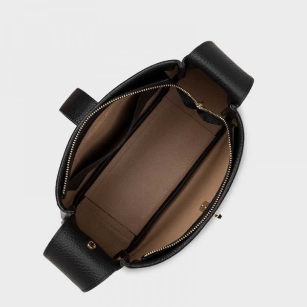 Lancaster - Sac seau en cuir Top...