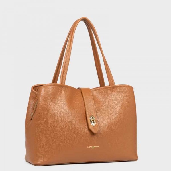 Lancaster - Grand sac cabas en cuir... Lancaster - Grand sac cabas en cuir...