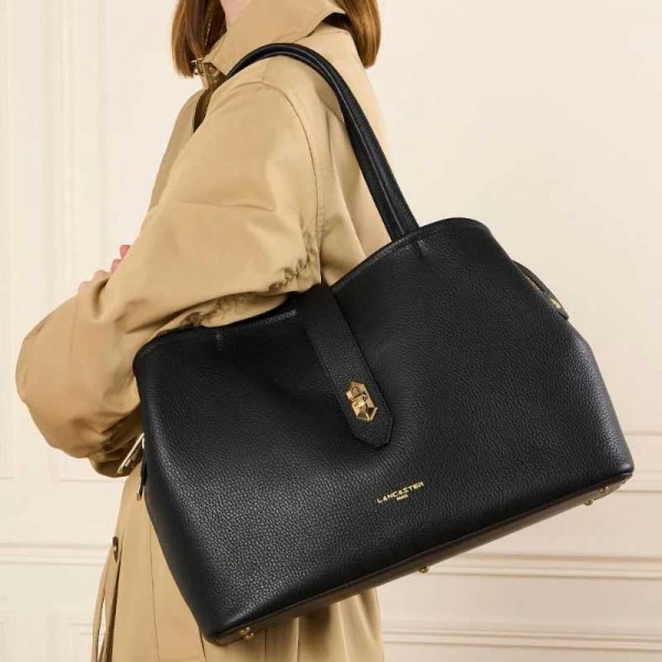 Lancaster - Grand sac cabas en cuir... Lancaster - Grand sac cabas en cuir...