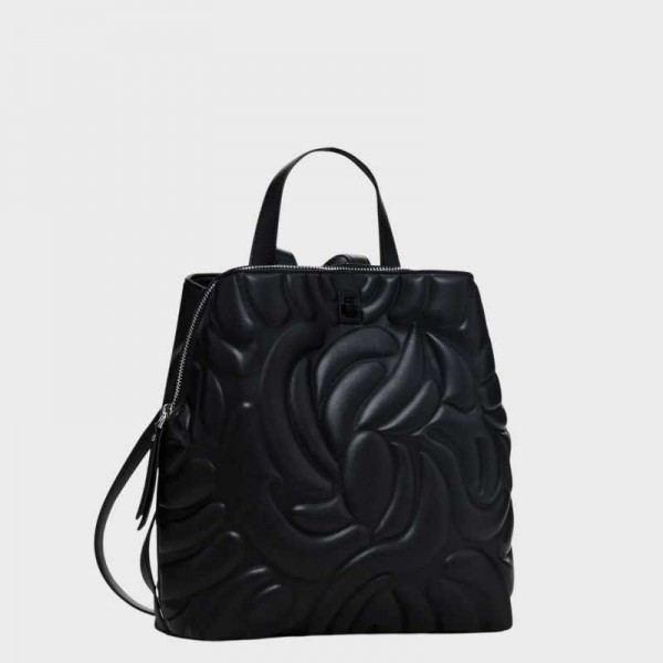 Desigual - Sac à dos motif fleurs à...