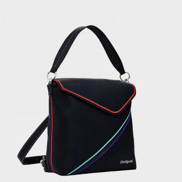 Desigual - Sac à dos à rayures 24wakp14 Desigual - Sac à dos à rayures 24wakp14