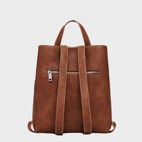 Desigual - Sac à dos Camel papillon...