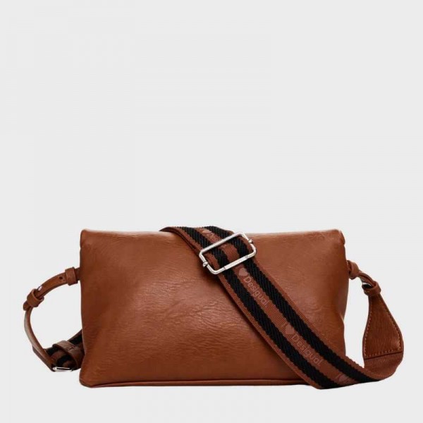 Desigual - Sac bandoulière à rabat...