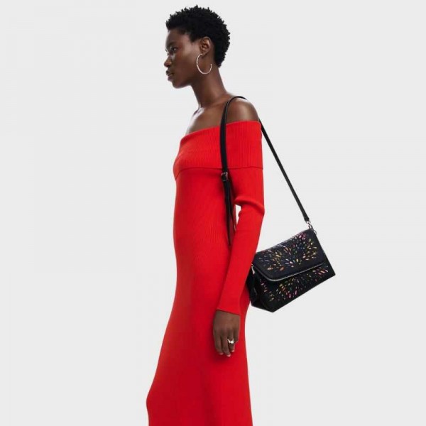 Desigual - Sac bandoulière vitrail...