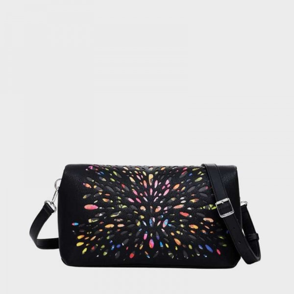 Desigual - Sac bandoulière vitrail...