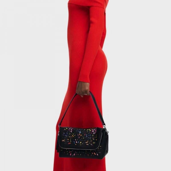 Desigual - Sac bandoulière vitrail...