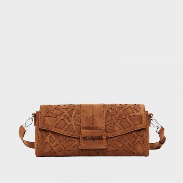 Desigual - Sac bandoulière à relief...