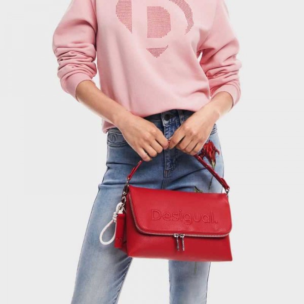 Desigual - Sac bandoulière à rabat... Desigual - Sac bandoulière à rabat...