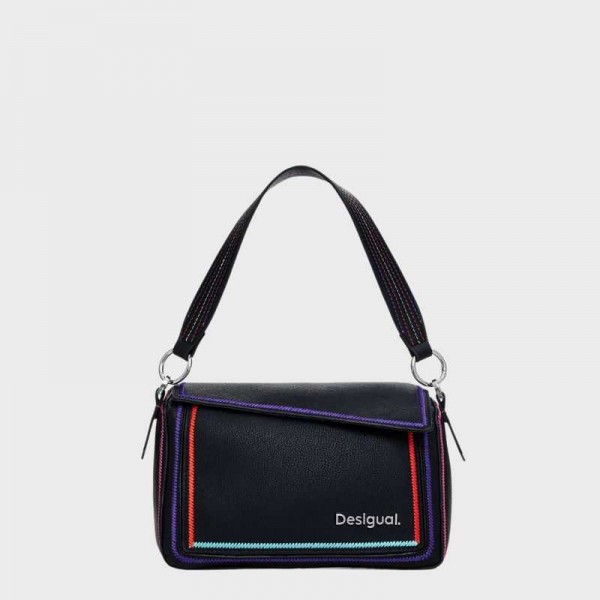 Desigual - Sac bandoulière multiligne... Desigual - Sac bandoulière multiligne...