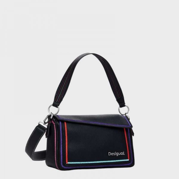 Desigual - Sac bandoulière multiligne... Desigual - Sac bandoulière multiligne...