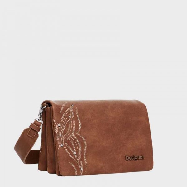 Desigual - Sac bandoulière à rabat...