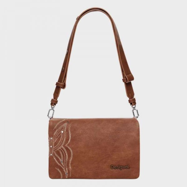 Desigual - Sac bandoulière à rabat...