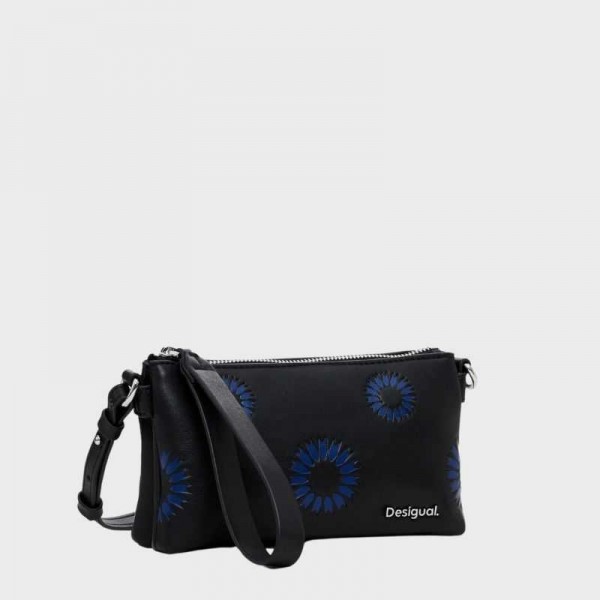 Desigual - Pochette zippée tournesols...