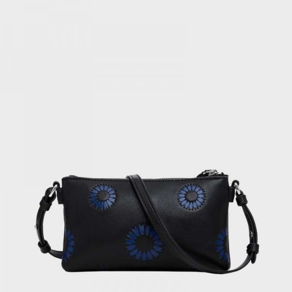 Desigual - Pochette zippée tournesols...
