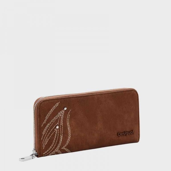 Desigual - Portefeuille camel...