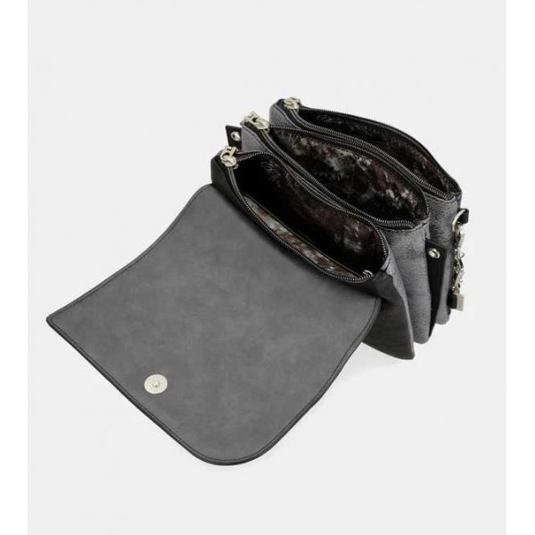 Anekke - Sac bandoulière rabat Crust...