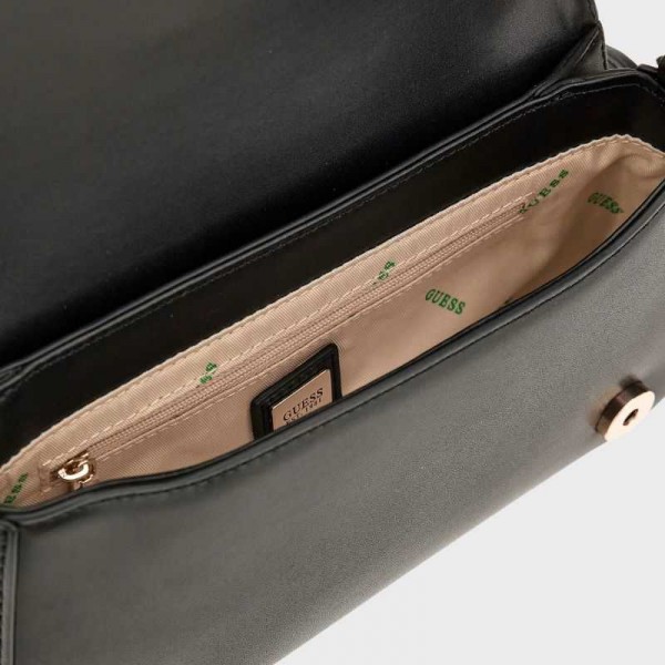 Guess - Sac bandoulière uni Mietta