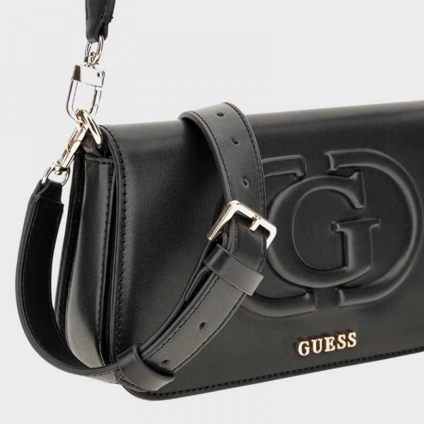 Guess - Sac bandoulière uni Mietta