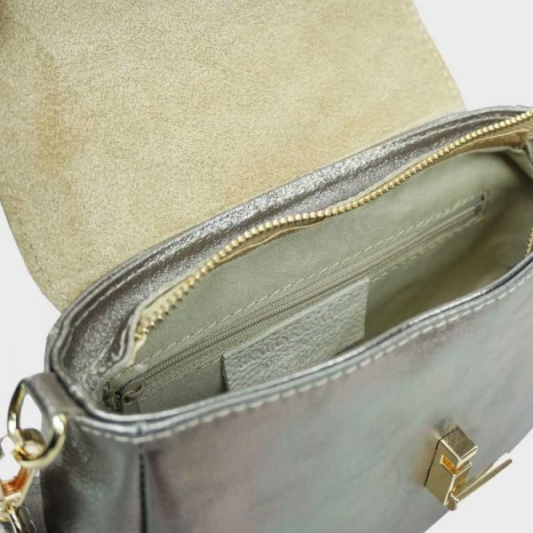 Anais - Sac bandoulière en cuir avec... Anais - Sac bandoulière en cuir avec...