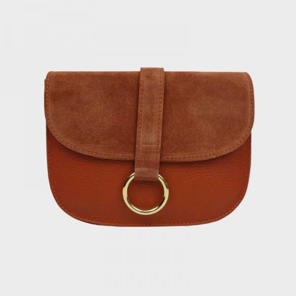 Anais - Sac bandoulière en cuir avec... Anais - Sac bandoulière en cuir avec...