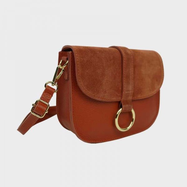 Anais - Sac bandoulière en cuir avec... Anais - Sac bandoulière en cuir avec...