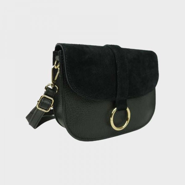 Anais - Sac bandoulière en cuir avec... Anais - Sac bandoulière en cuir avec...