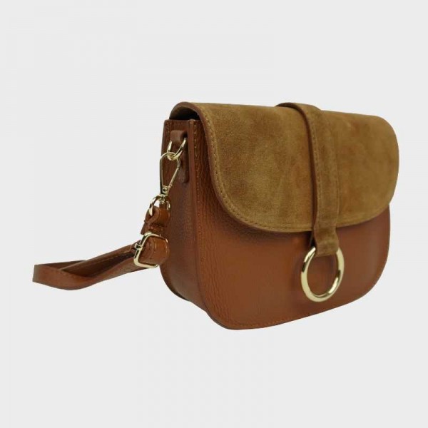 Anais - Sac bandoulière en cuir avec... Anais - Sac bandoulière en cuir avec...