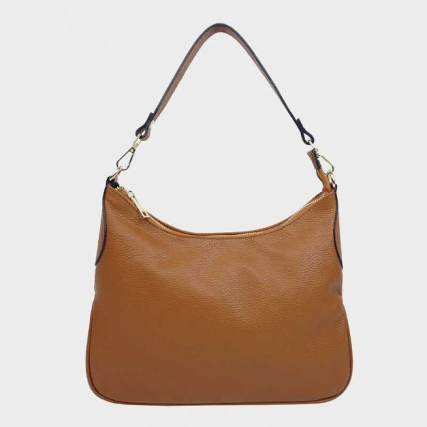 Anais - Sac porté épaule en cuir Myriam