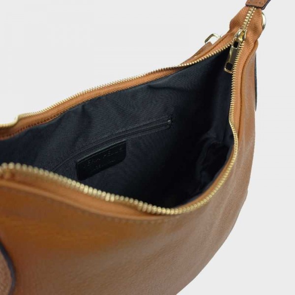 Anais - Sac porté épaule en cuir Myriam