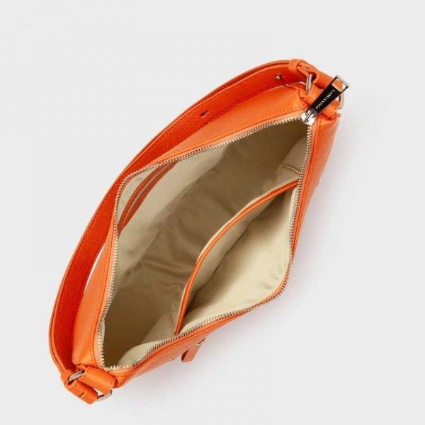 Lancaster - Sac besace en cuir...