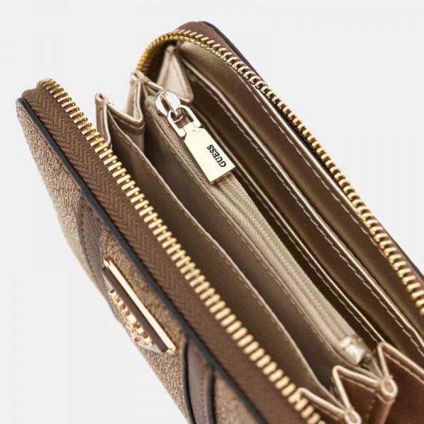 Guess - Portefeuille zippé Noreen