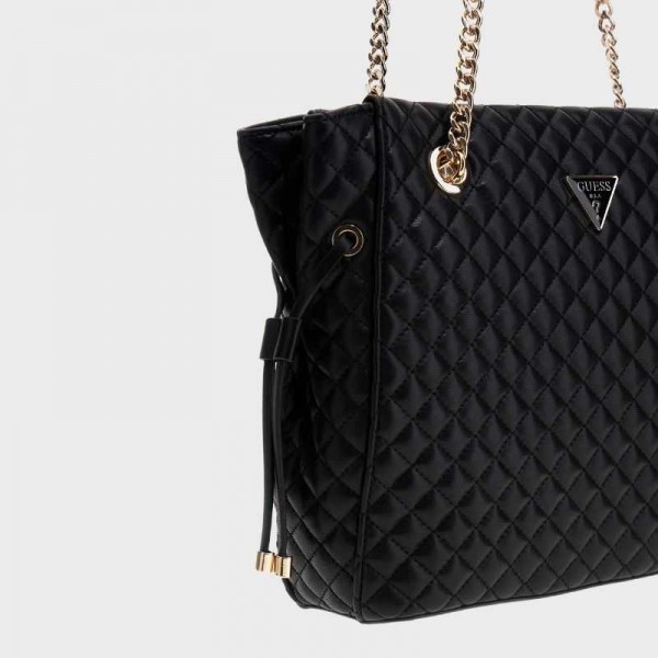 Guess - Sac porté épaule surpiqué Rianee