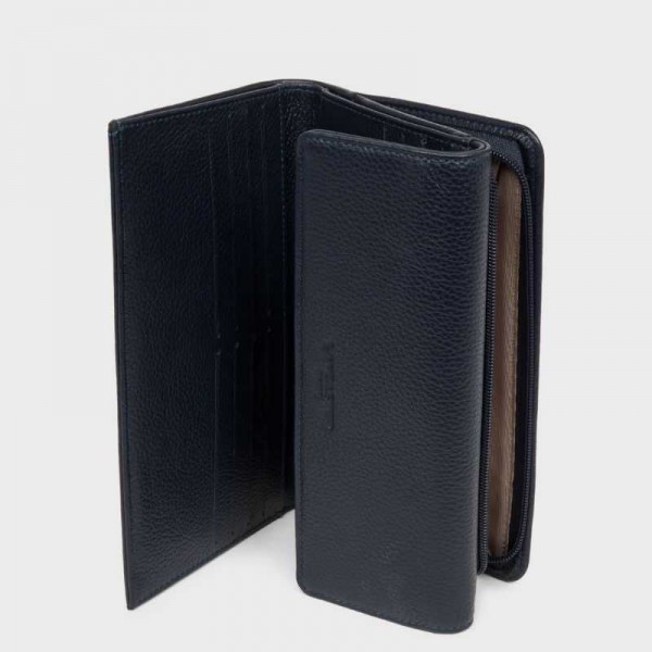 Lancaster - Portefeuille en cuir avec...