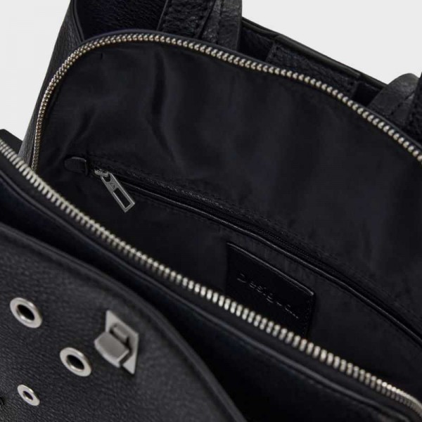 Desigual - Sac à dos noir à clous...