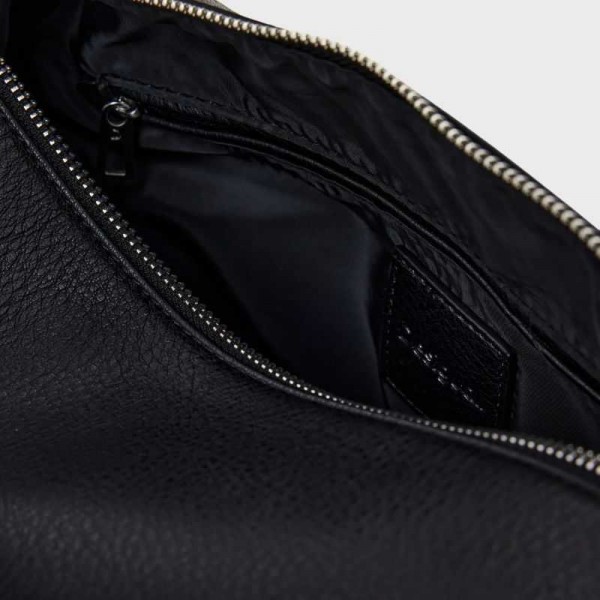 Desigual - Sac bandoulière noir à...