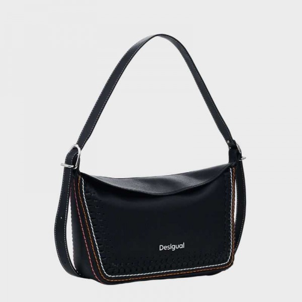 Desigual - Sac porté épaule tressé...