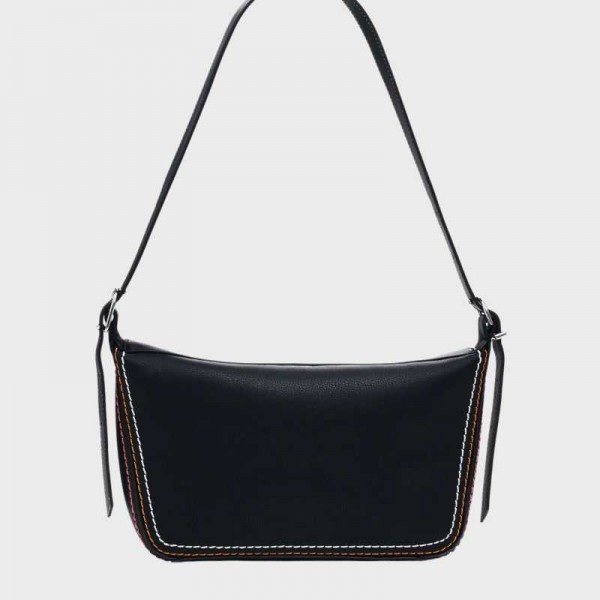 Desigual - Sac porté épaule tressé...