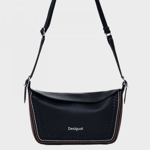 Desigual - Sac porté épaule tressé...