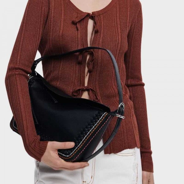 Desigual - Sac porté épaule tressé...