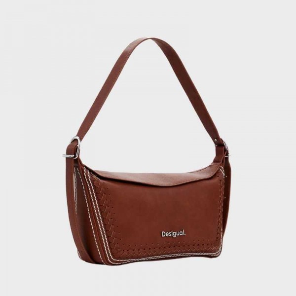 Desigual - Sac porté épaule tressé...