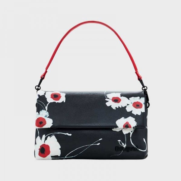 Desigual - Sac bandoulière à fleurs... Desigual - Sac bandoulière à fleurs...